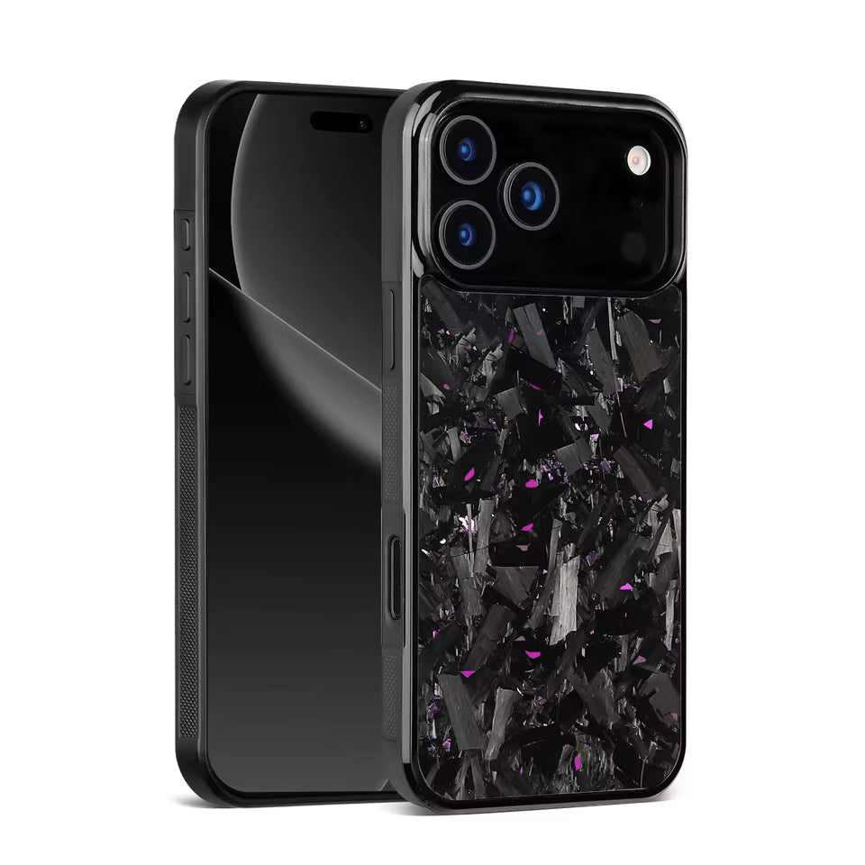 Obsidian Forged™ Carbon iPhone 18 Case (Non-MagSafe)