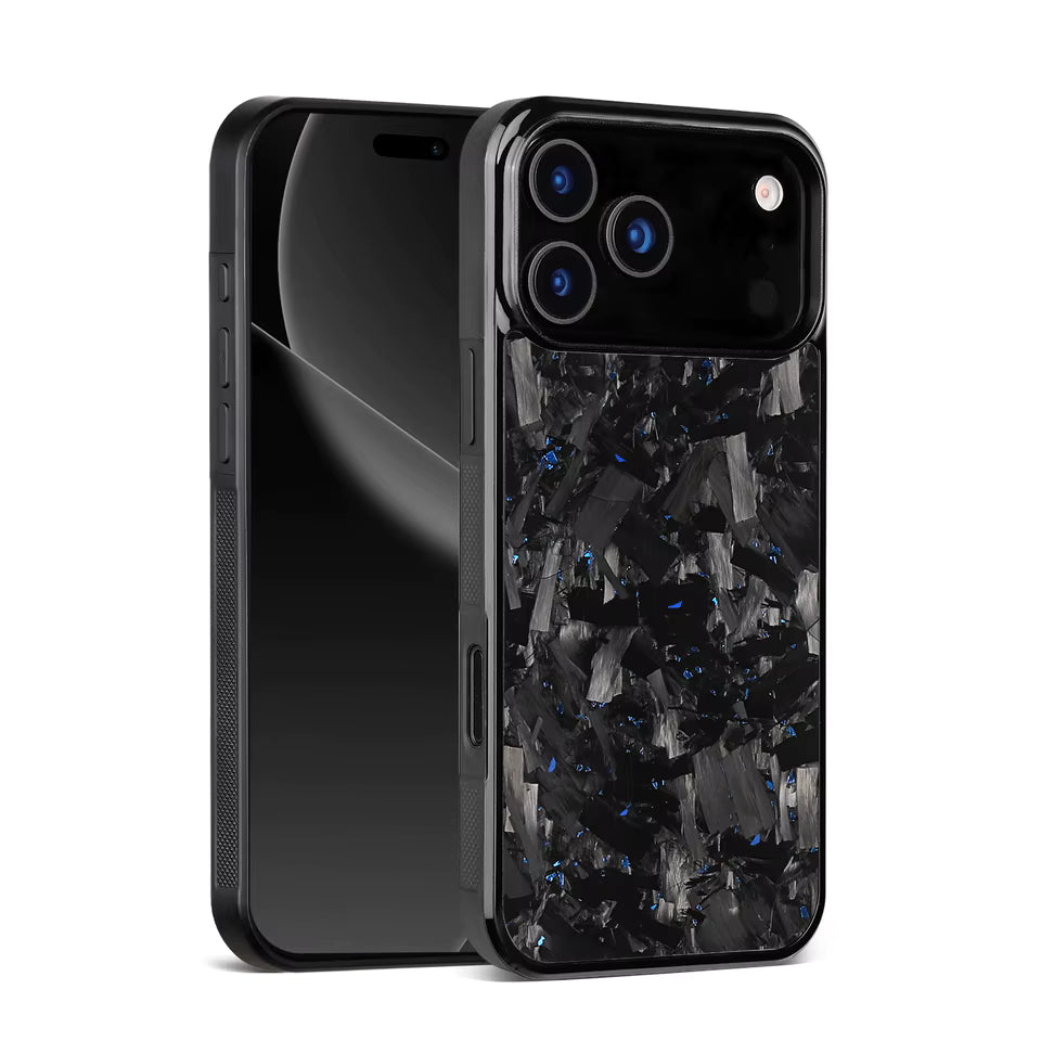 Obsidian Forged™ Carbon iPhone 18 Case (Non-MagSafe)