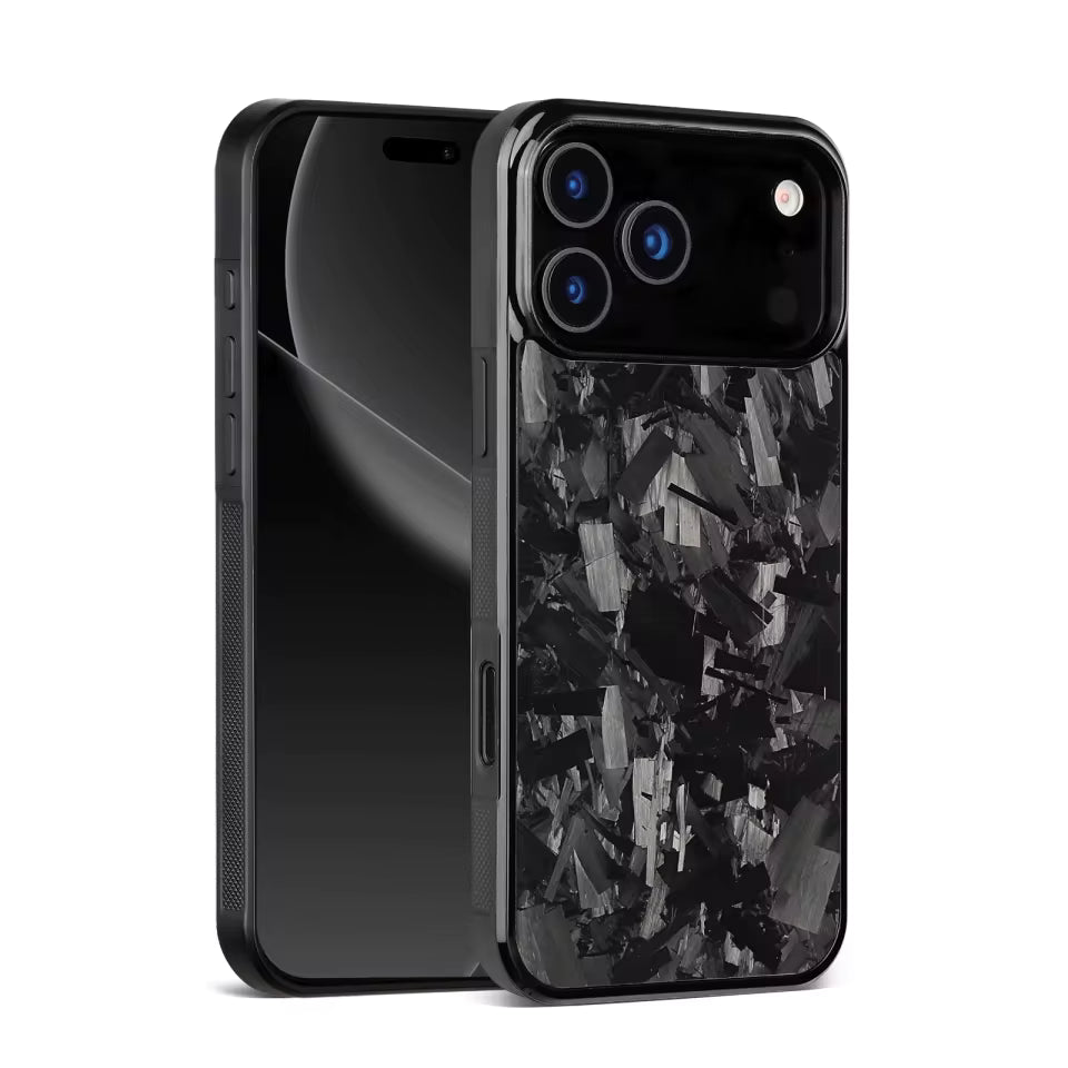 Obsidian Forged™ Carbon iPhone 18 Case (Non-MagSafe)