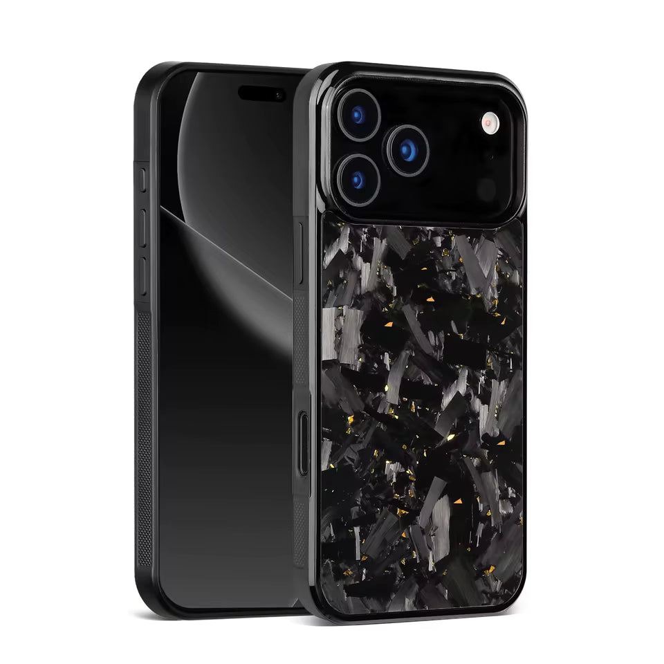 Obsidian Forged™ Carbon iPhone 18 Case (Non-MagSafe)