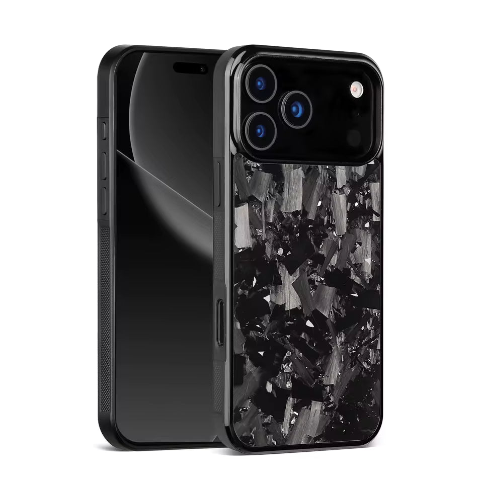 Obsidian Forged™ Carbon iPhone 18 Case (Non-MagSafe)