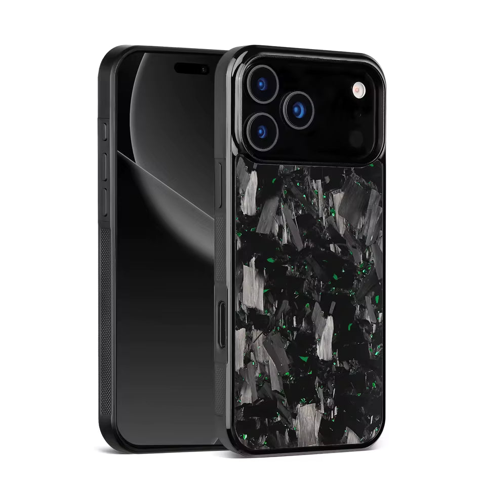 Obsidian Forged™ Carbon iPhone 18 Case (Non-MagSafe)