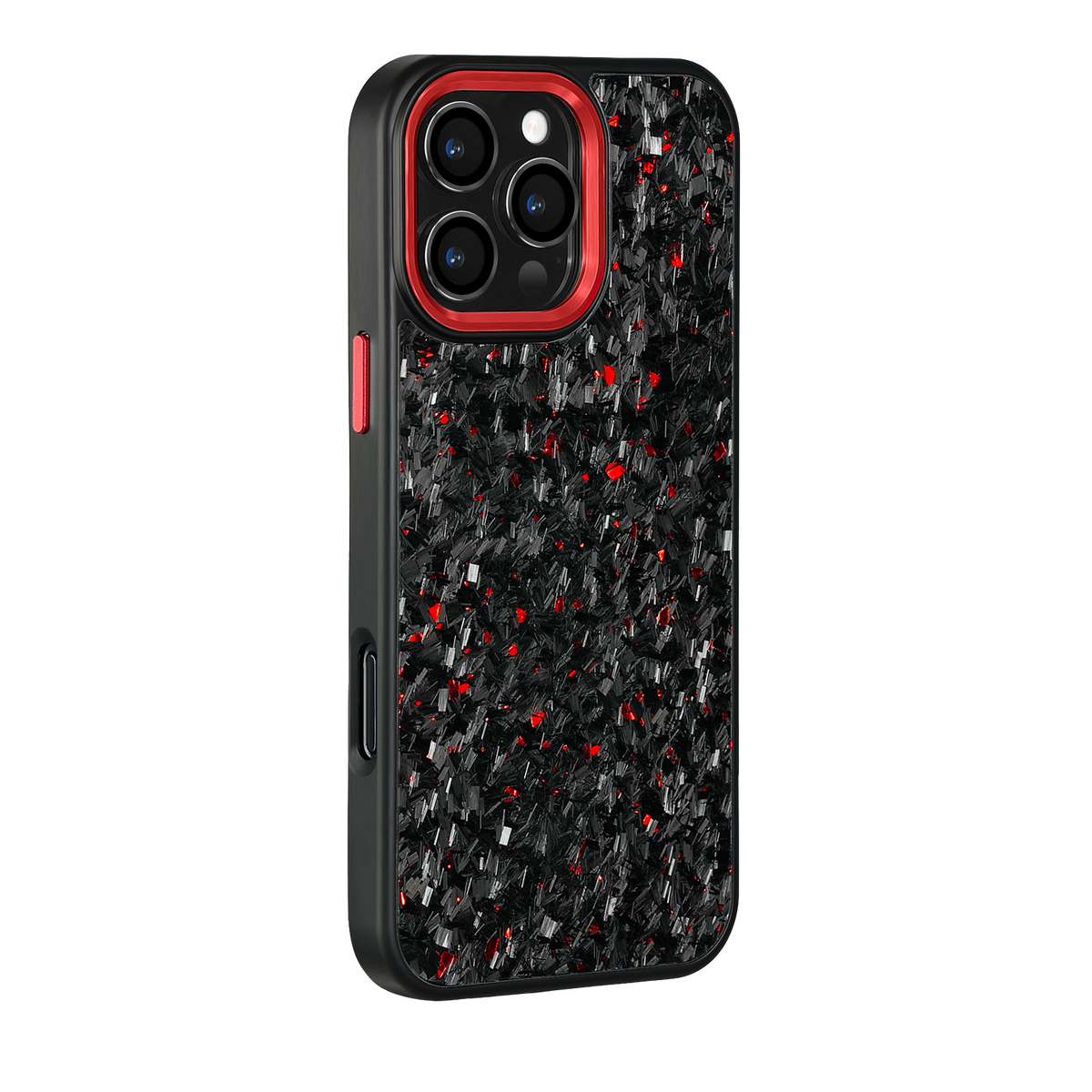 Upgrade your iPhone with the Forged Fiber Elite v2™ MagSafe case – premium carbon fiber design, metal details & 360° slim protection.